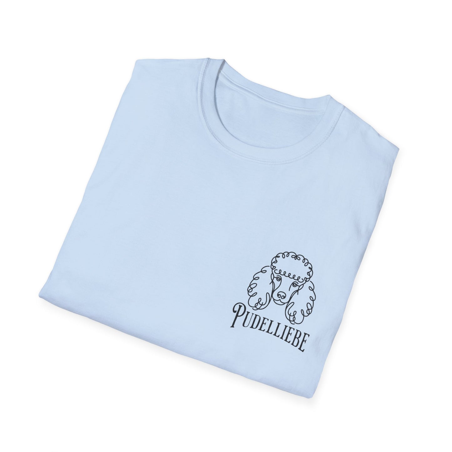 Pudelliebe, T-Shirt für Pudelliebhaber, Unisex Softstyle T-Shirt