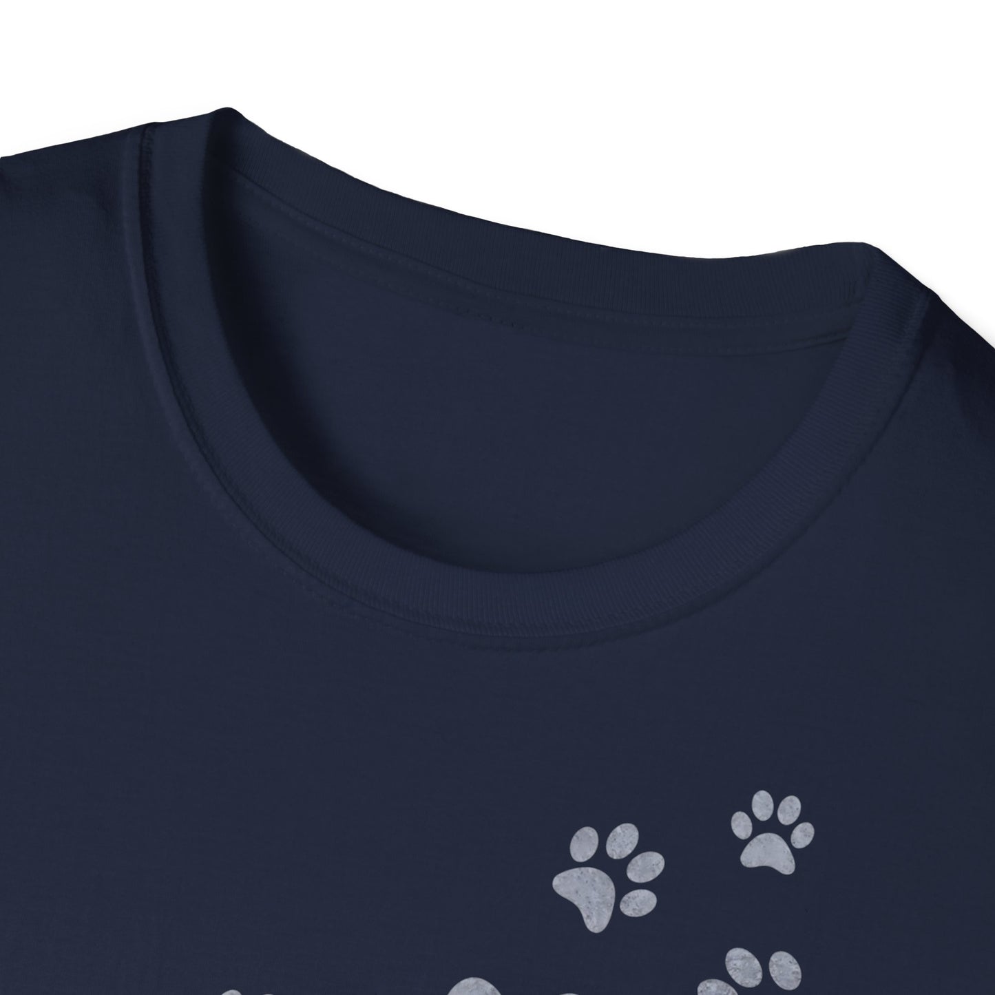 T-Shirt für Hundeliebhaber, Never Walk Alone, Unisex Softstyle T-Shirt