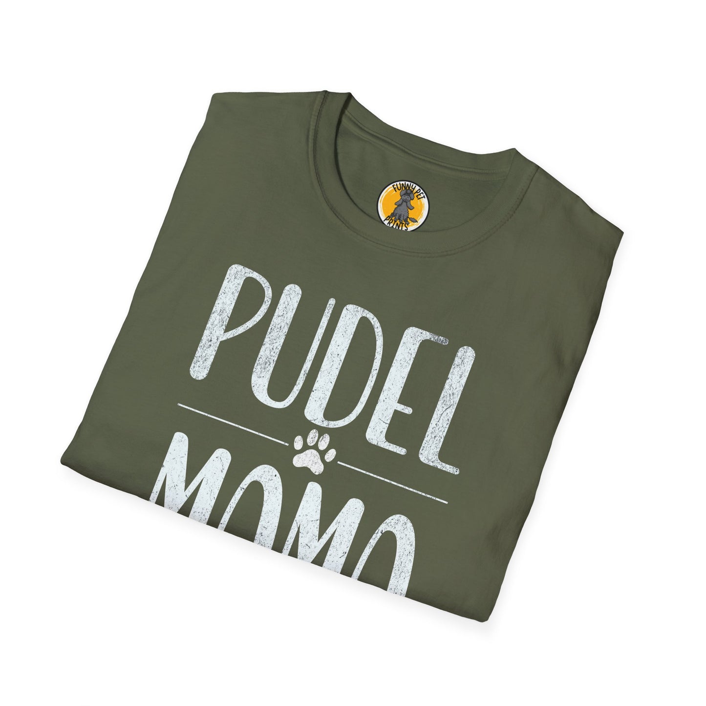 Pudel Mama, T-Shirt für Pudelliebhaberinnen, Unisex Softstyle T-Shirt