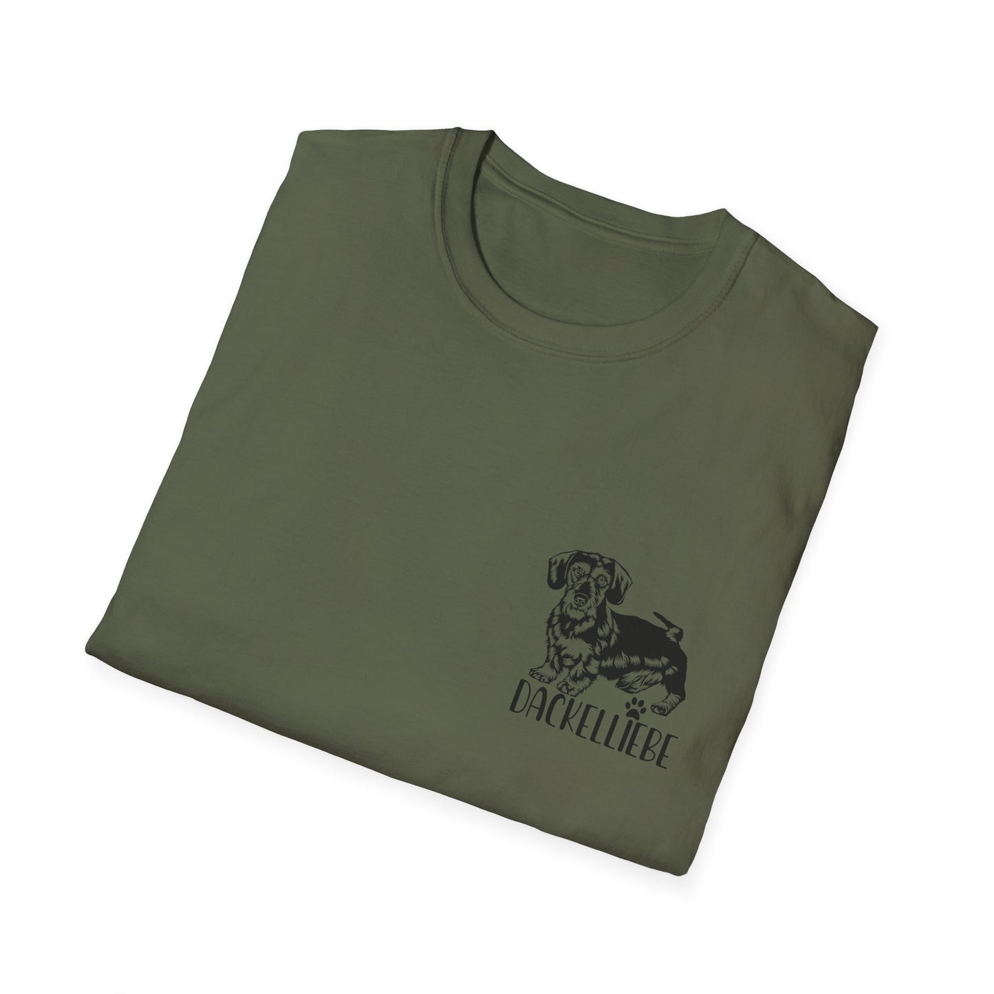 T-Shirt für Dackelliebhaber, Dackelliebe, Unisex Softstyle T-Shirt