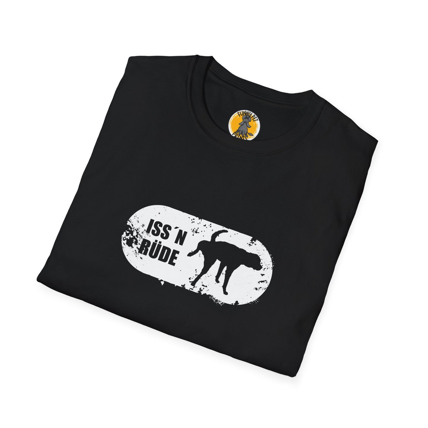 Issn Rüde, Lustiges T-Shirt für Hundeliebhaber, Unisex Softstyle T-Shirt