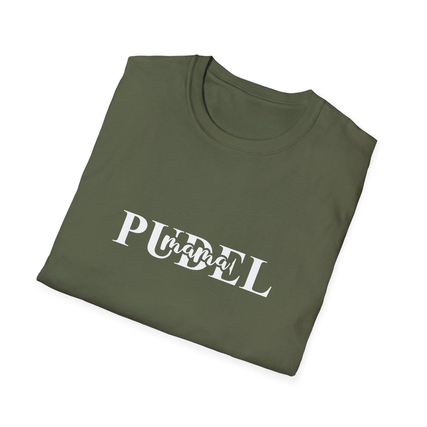 Pudel Mama, T-Shirt für Pudelliebhaberinnen, Unisex Softstyle T-Shirt