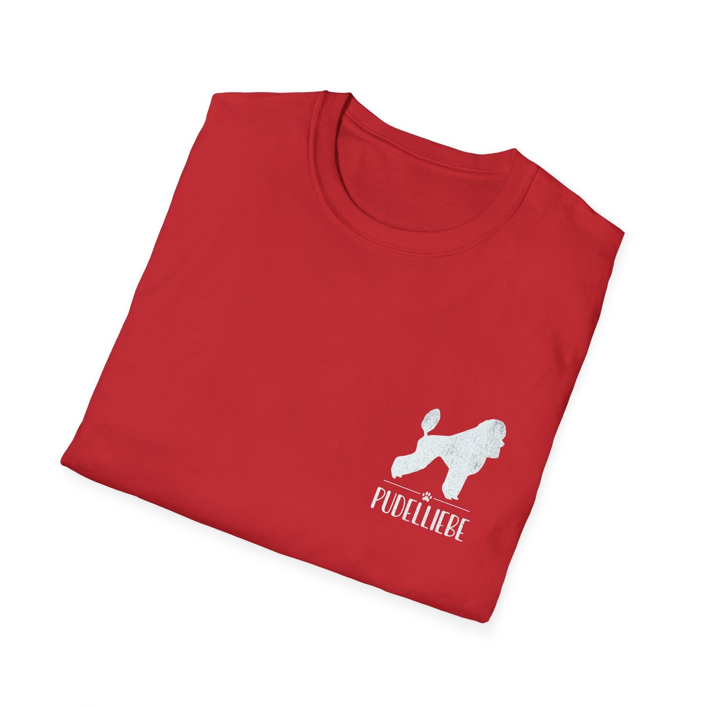T-Shirt für Pudelliebhaber, Pudelliebe, Unisex Softstyle T-Shirt