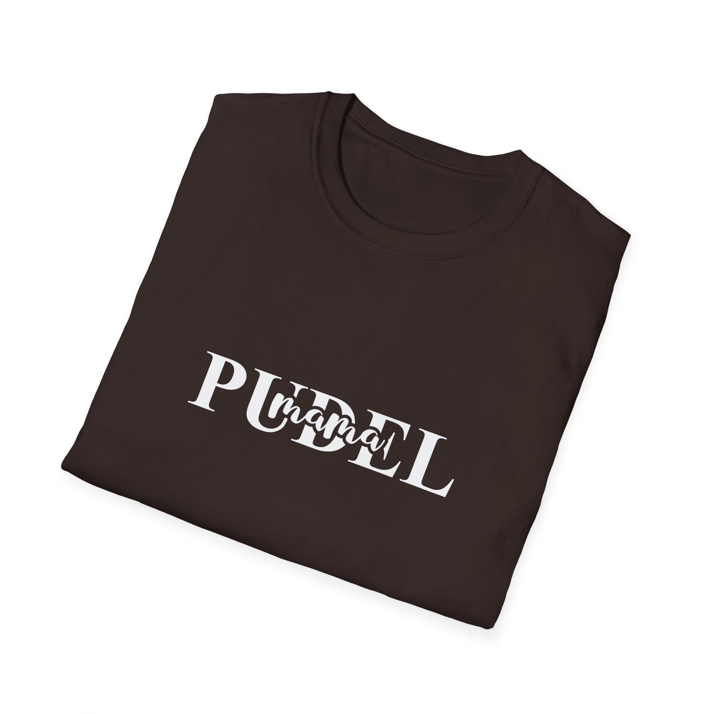 Pudel Mama, T-Shirt für Pudelliebhaberinnen, Unisex Softstyle T-Shirt