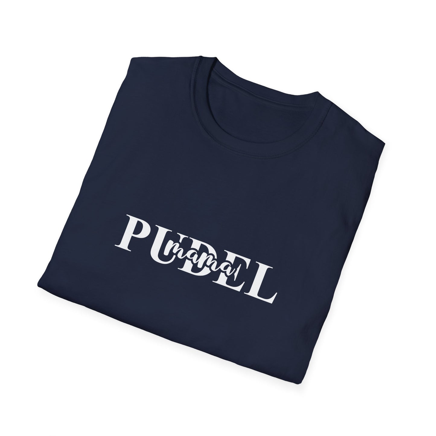 Pudel Mama, T-Shirt für Pudelliebhaberinnen, Unisex Softstyle T-Shirt