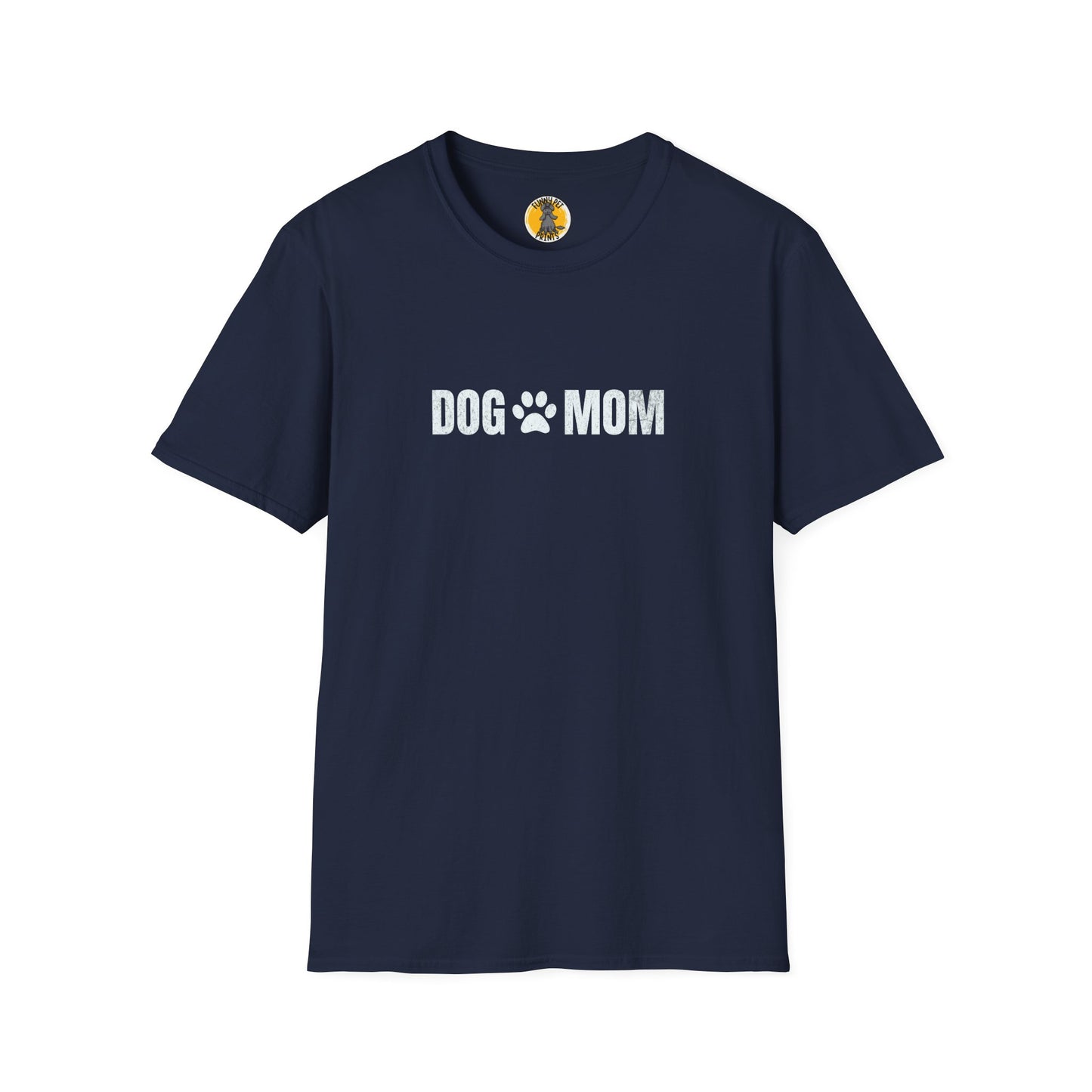 Dog Mom, T-Shirt für Hundeliebhaberinnen, Unisex Softstyle T-Shirt