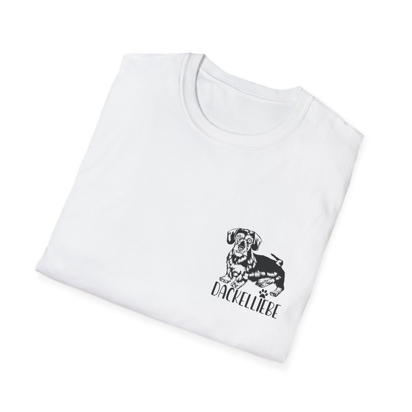 T-Shirt für Dackelliebhaber, Dackelliebe, Unisex Softstyle T-Shirt