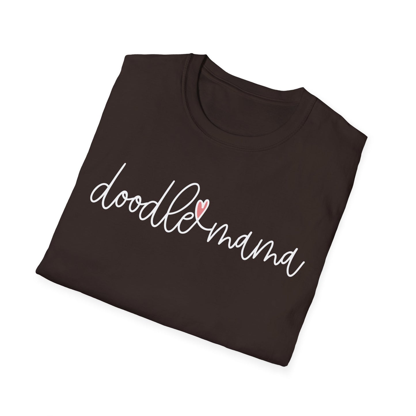 Doodle Mama. T-Shirt für Doodle Liebhaberinnen. Unisex Softstyle T-Shirt