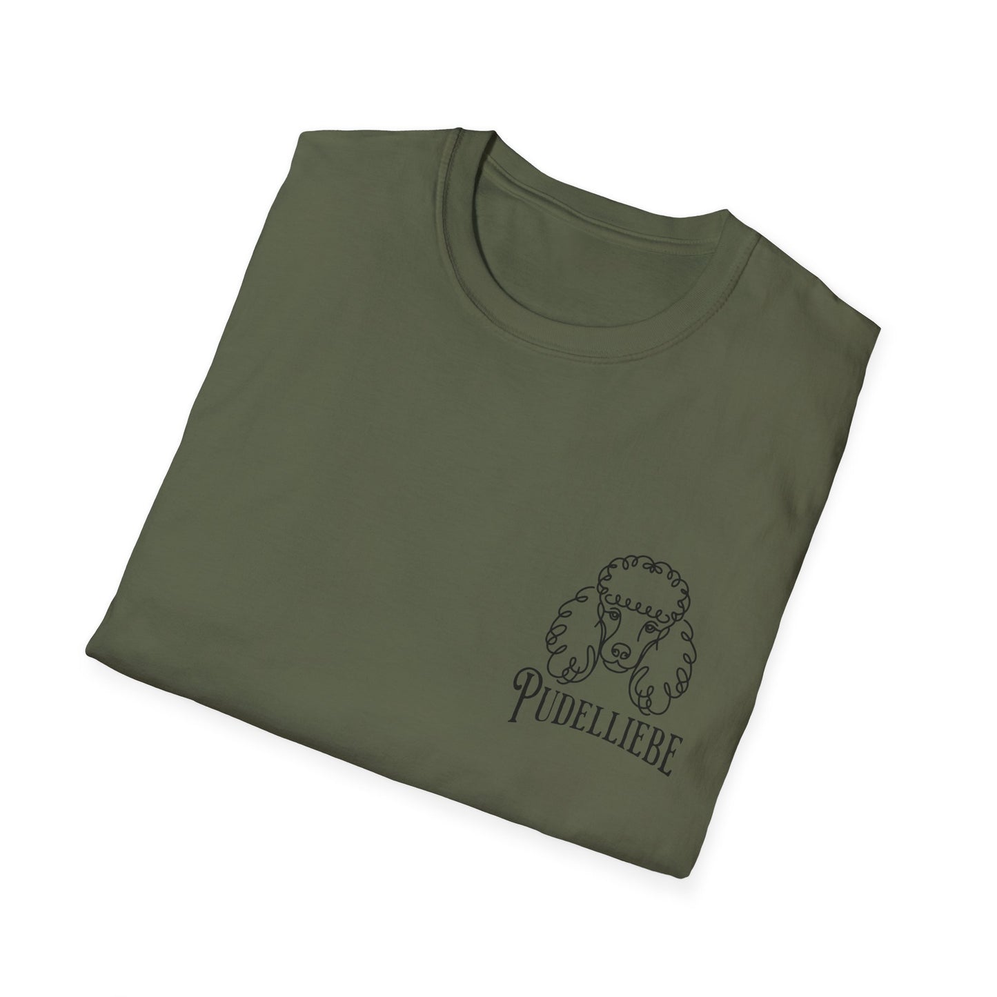 Pudelliebe, T-Shirt für Pudelliebhaber, Unisex Softstyle T-Shirt