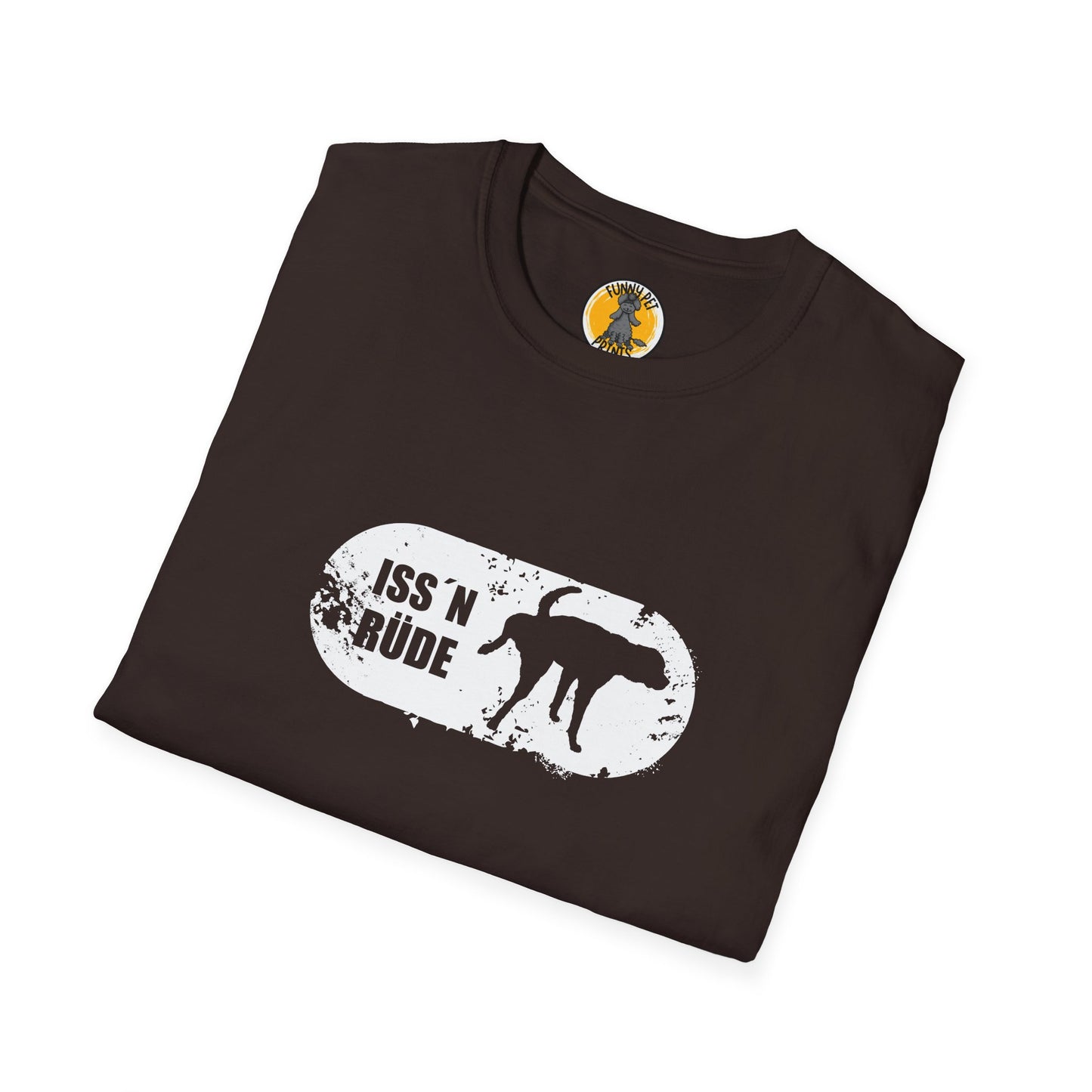 Issn Rüde, Lustiges T-Shirt für Hundeliebhaber, Unisex Softstyle T-Shirt