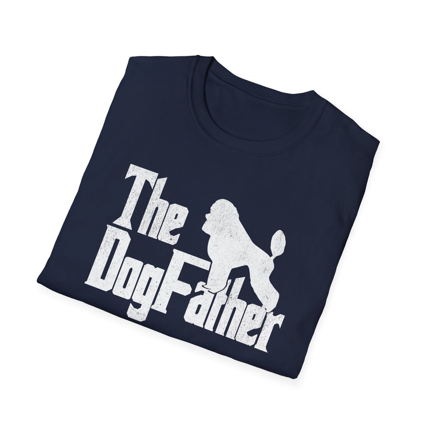 The Dogfather, T-Shirt für Pudelliebhaber, Unisex Softstyle T-Shirt