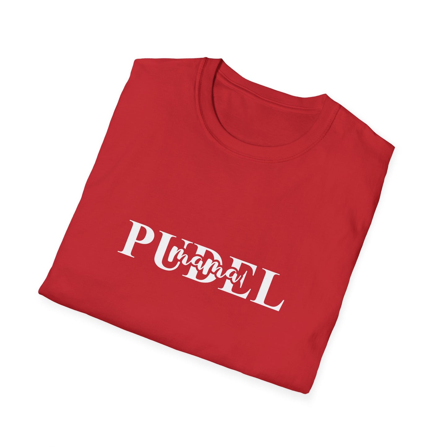 Pudel Mama, T-Shirt für Pudelliebhaberinnen, Unisex Softstyle T-Shirt