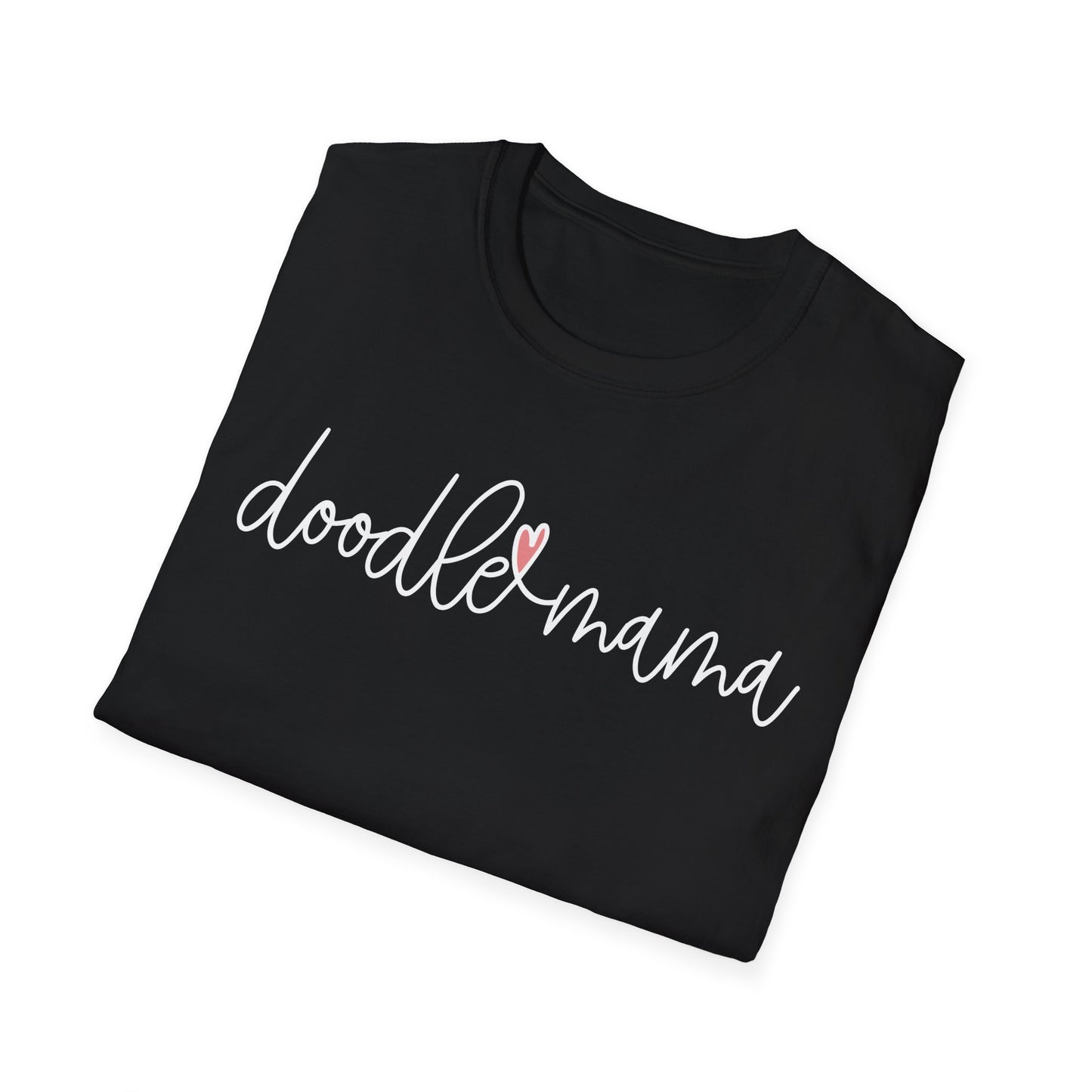 Doodle Mama. T-Shirt für Doodle Liebhaberinnen. Unisex Softstyle T-Shirt