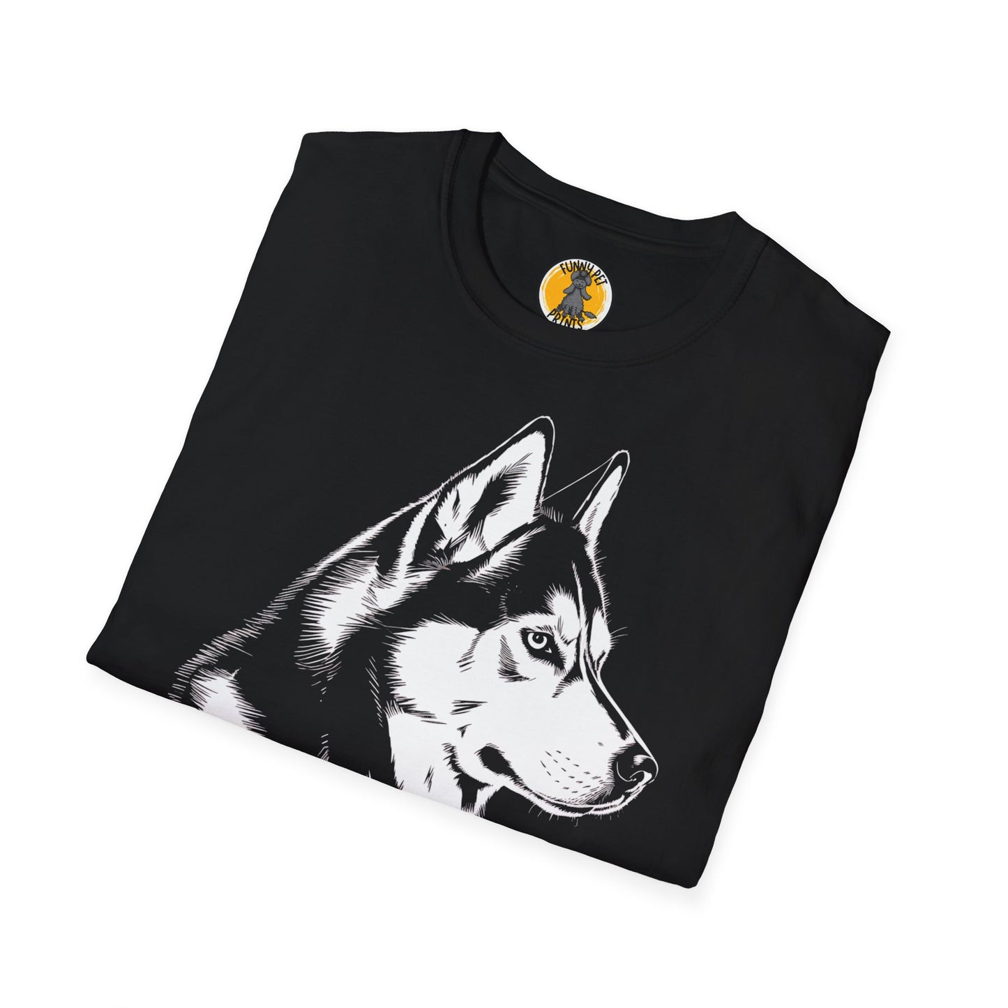 Husky, T-Shirt für Huskyliebhaber Unisex Softstyle T-Shirt