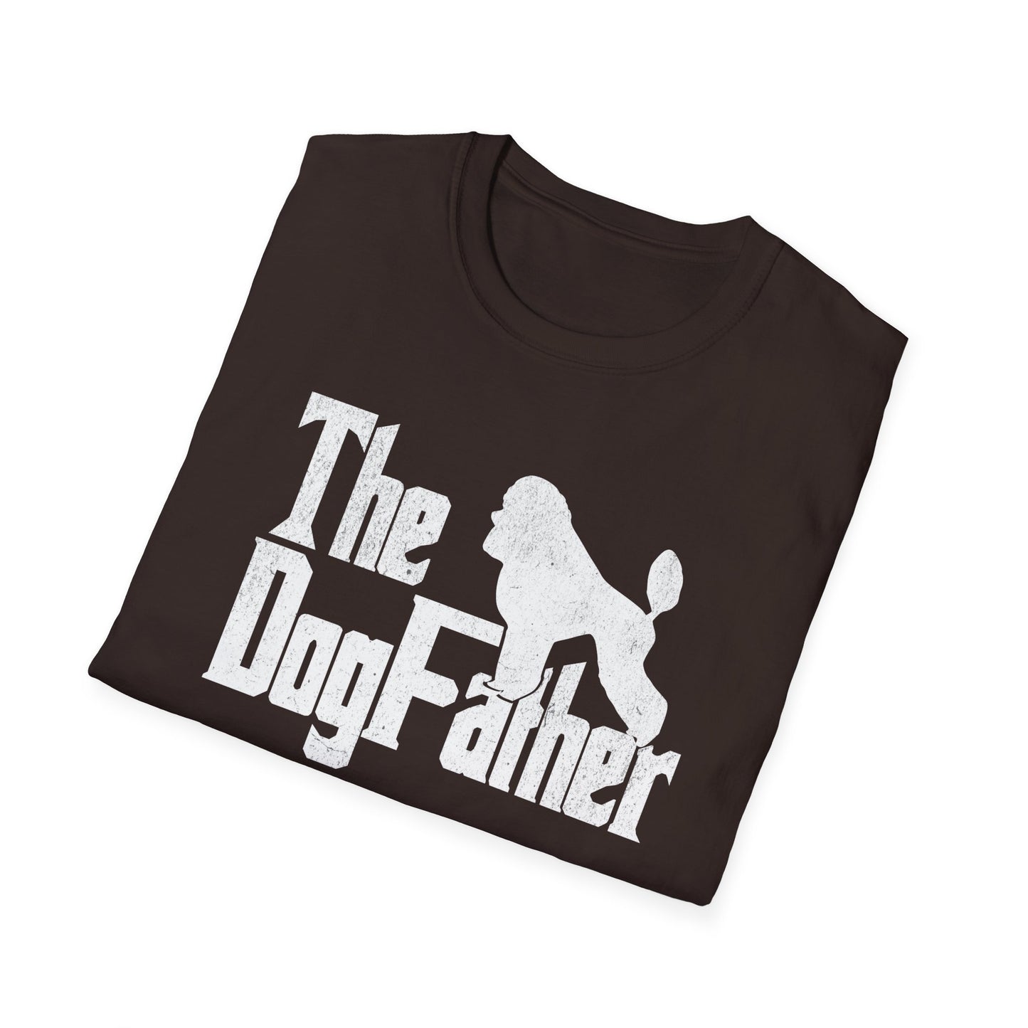 The Dogfather, T-Shirt für Pudelliebhaber, Unisex Softstyle T-Shirt