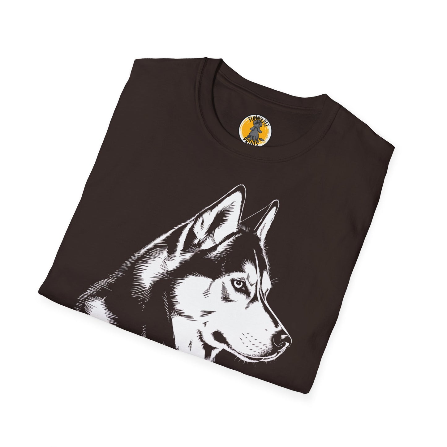 Husky, T-Shirt für Huskyliebhaber Unisex Softstyle T-Shirt