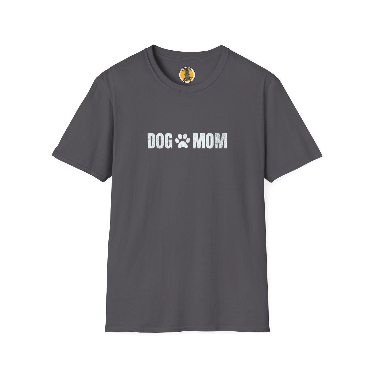 Dog Mom, T-Shirt für Hundeliebhaberinnen, Unisex Softstyle T-Shirt