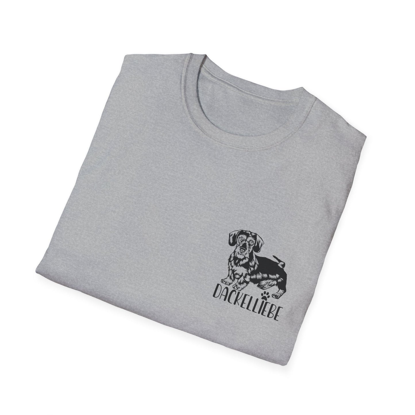 T-Shirt für Dackelliebhaber, Dackelliebe, Unisex Softstyle T-Shirt