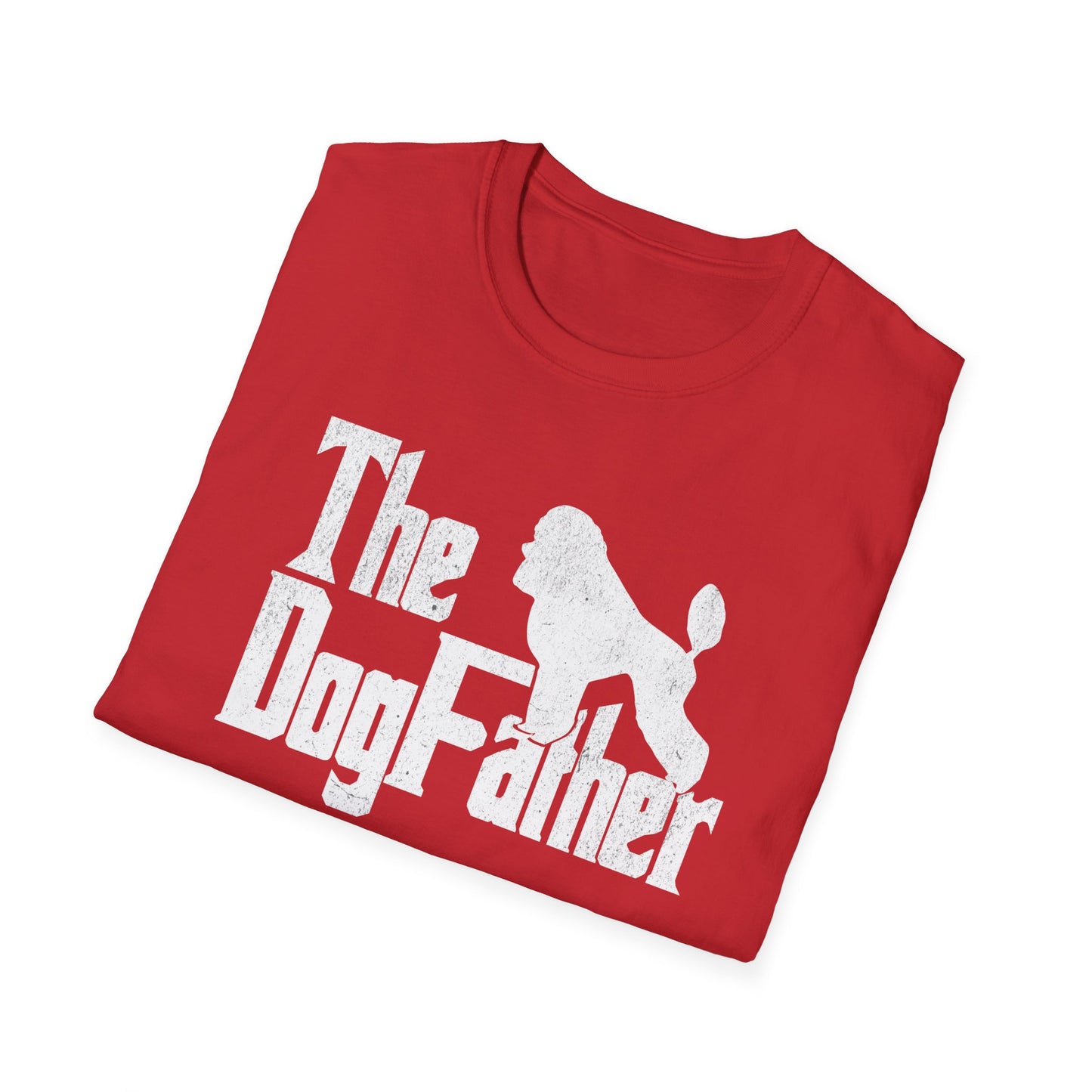 The Dogfather, T-Shirt für Pudelliebhaber, Unisex Softstyle T-Shirt