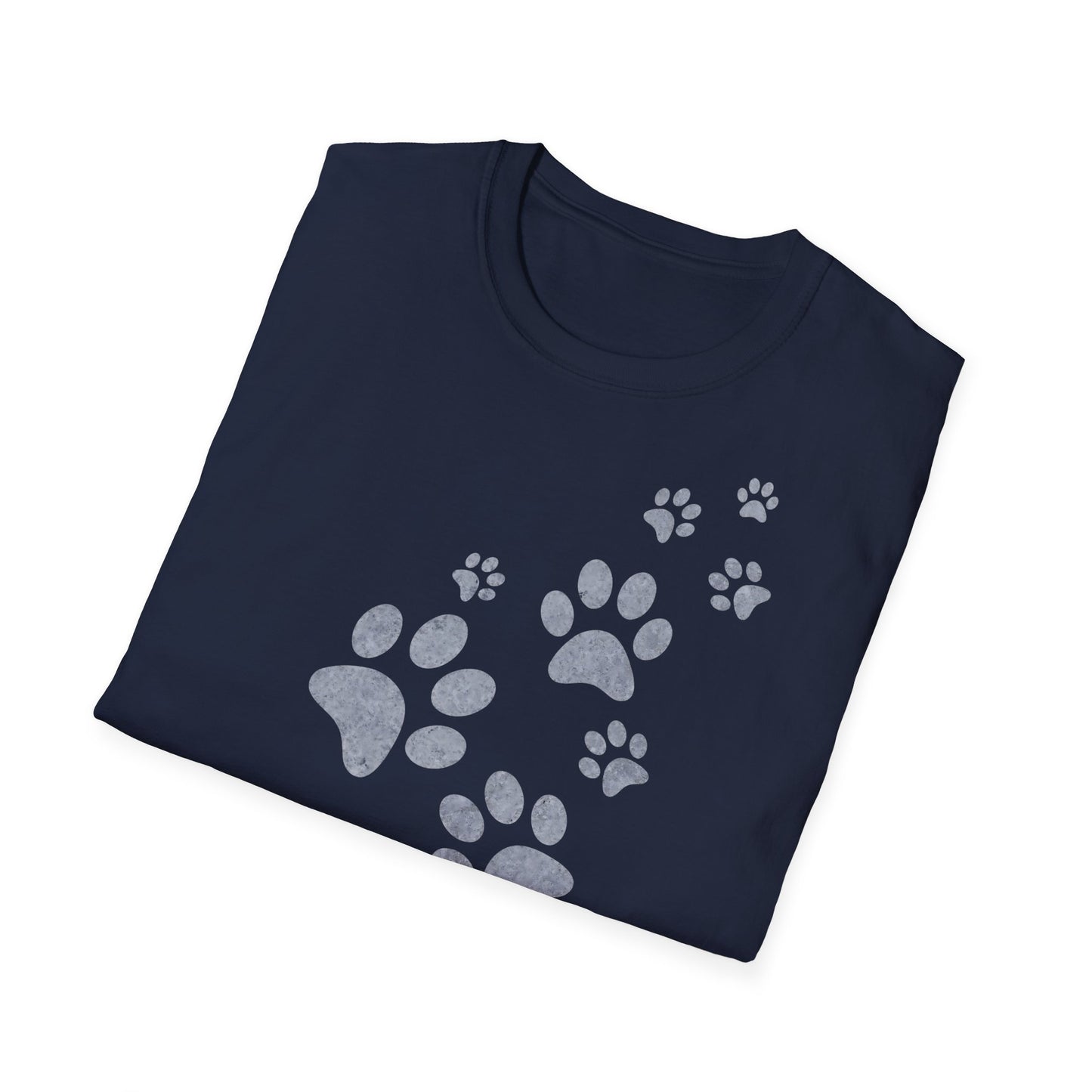 T-Shirt für Hundeliebhaber, Never Walk Alone, Unisex Softstyle T-Shirt