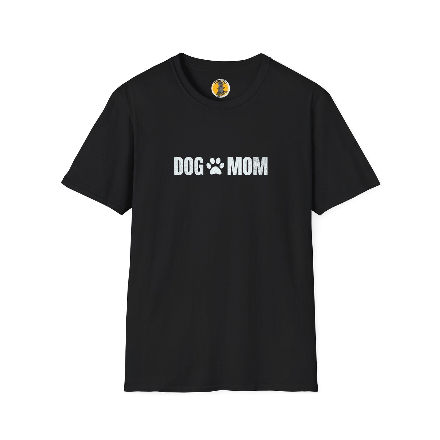 Dog Mom, T-Shirt für Hundeliebhaberinnen, Unisex Softstyle T-Shirt