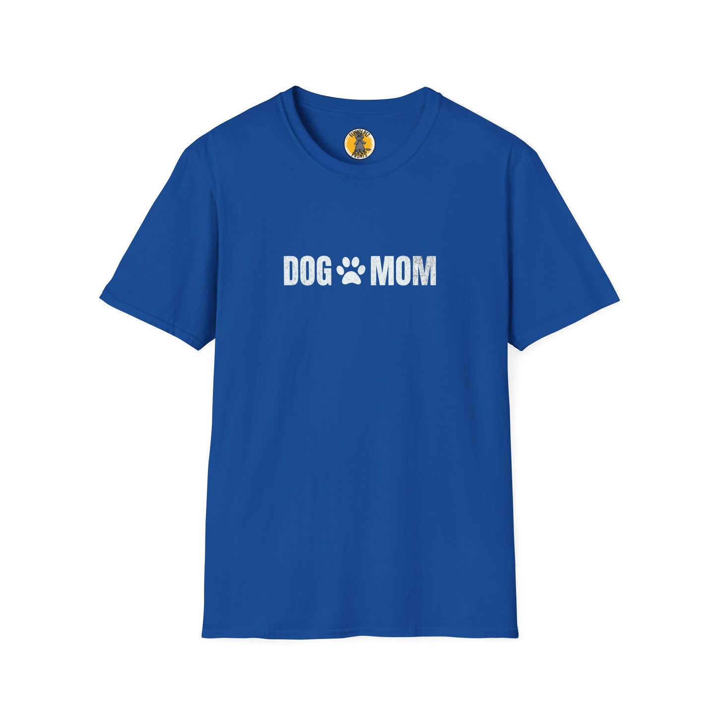 Dog Mom, T-Shirt für Hundeliebhaberinnen, Unisex Softstyle T-Shirt