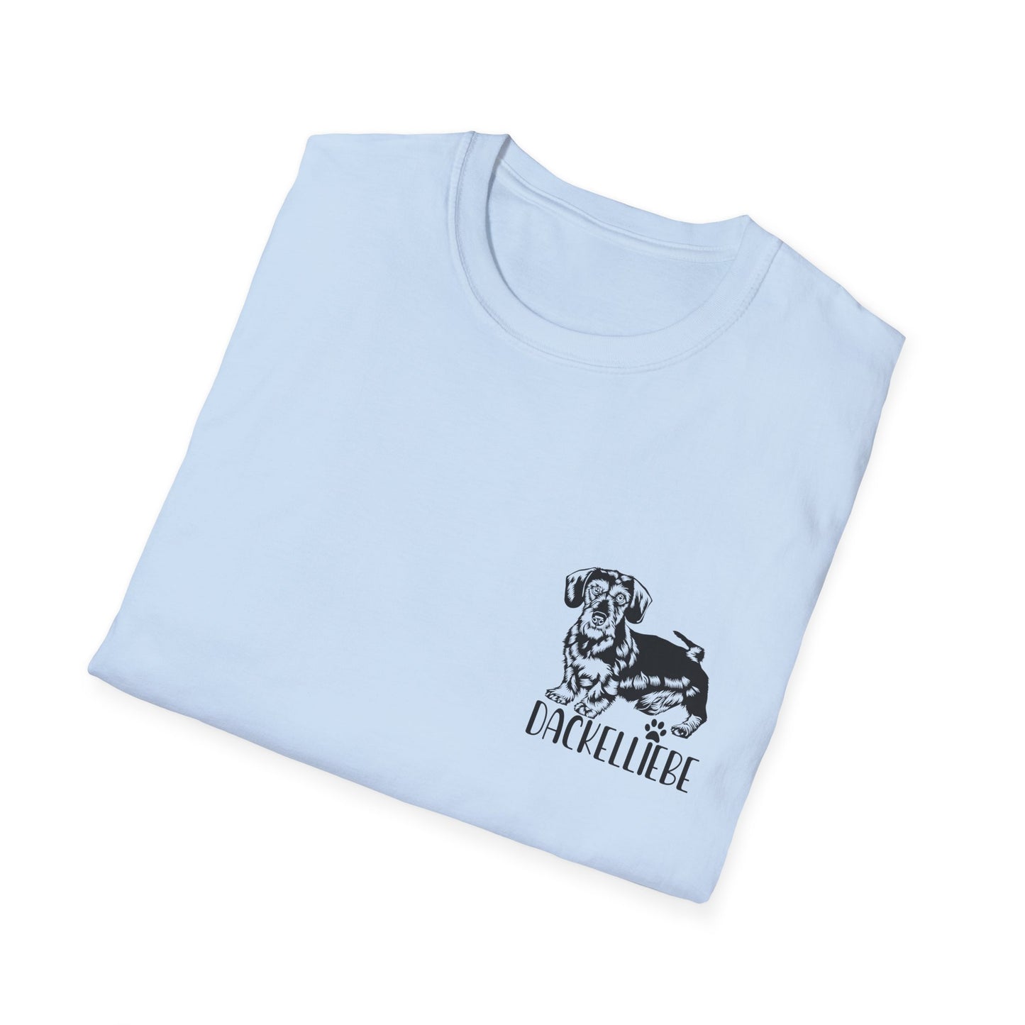 T-Shirt für Dackelliebhaber, Dackelliebe, Unisex Softstyle T-Shirt
