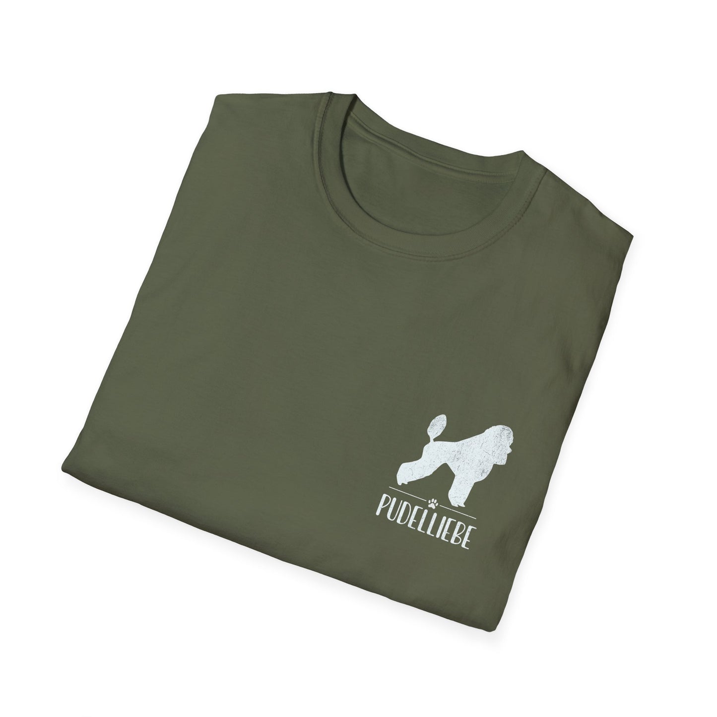 T-Shirt für Pudelliebhaber, Pudelliebe, Unisex Softstyle T-Shirt