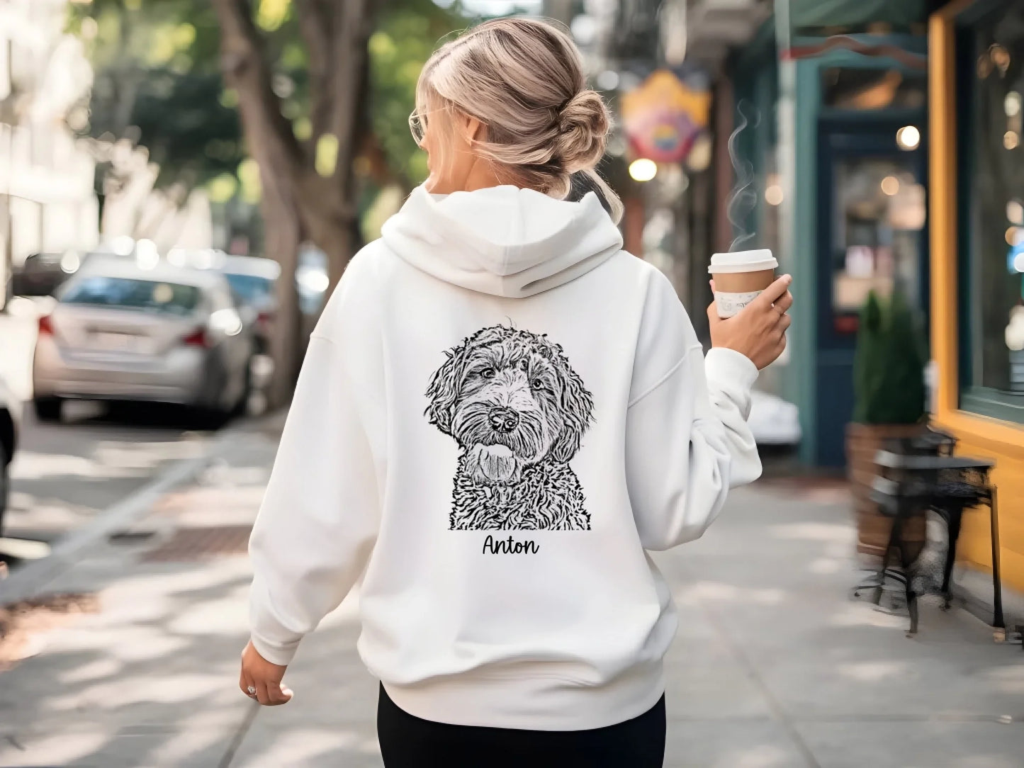 Gildan 18500 Back Mockup, White Gildan 18500 Mockup, Gildan White Hoodie Mockup, Back Gildan Sweatshirt Mockup Oversized White Hoodie Mockup 2 (1)