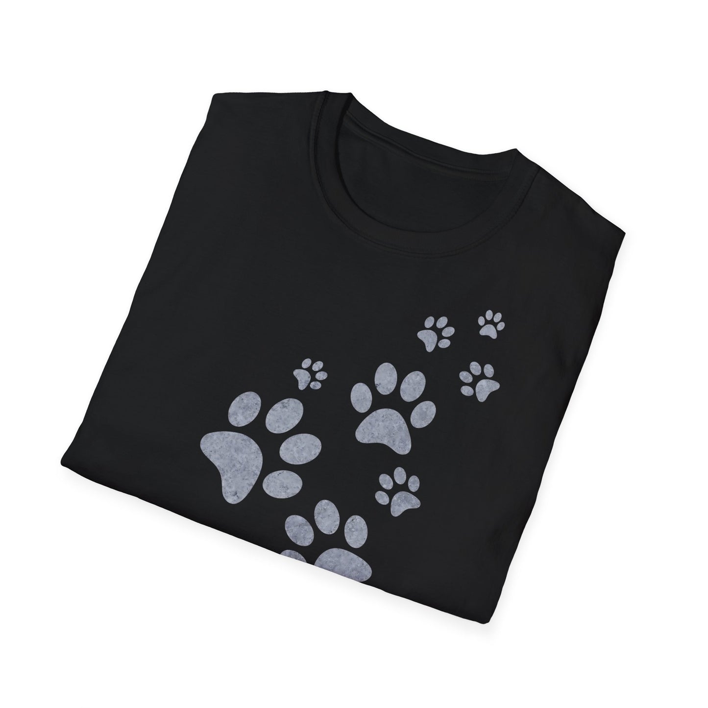 T-Shirt für Hundeliebhaber, Never Walk Alone, Unisex Softstyle T-Shirt