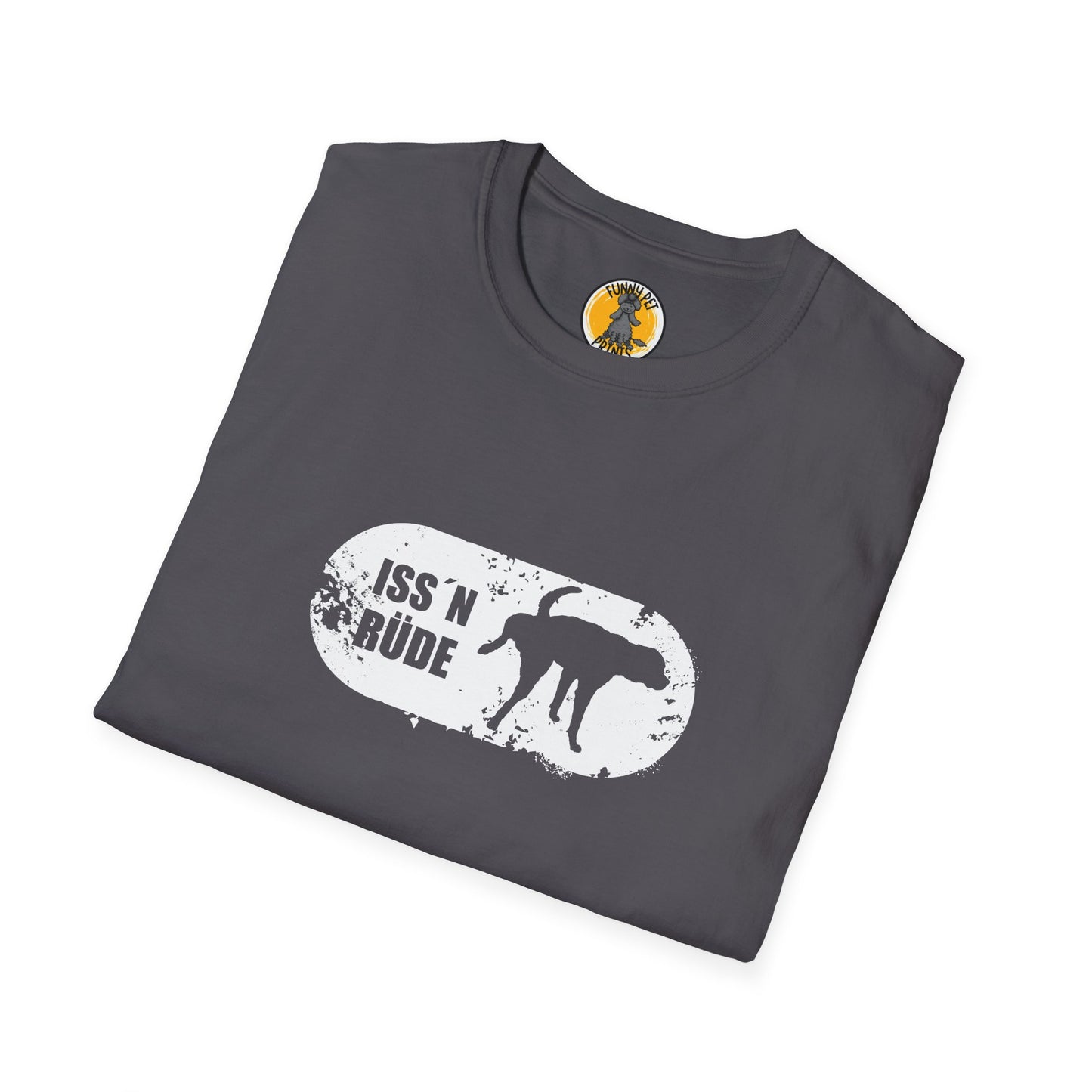 Issn Rüde, Lustiges T-Shirt für Hundeliebhaber, Unisex Softstyle T-Shirt
