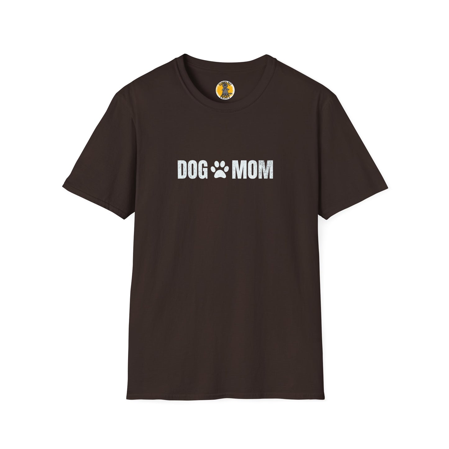 Dog Mom, T-Shirt für Hundeliebhaberinnen, Unisex Softstyle T-Shirt