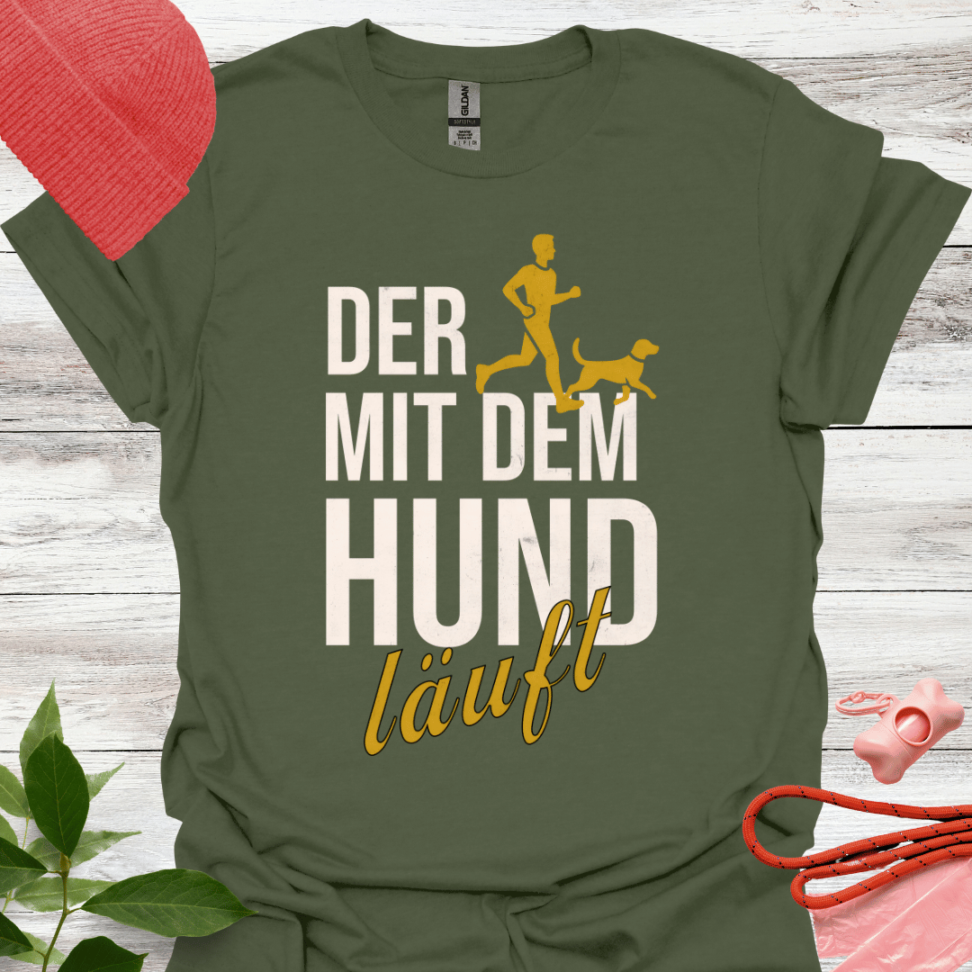 T-Shirt für Hundeliebhaber, Jogging T-Shirt, Unisex Softstyle T-Shirt