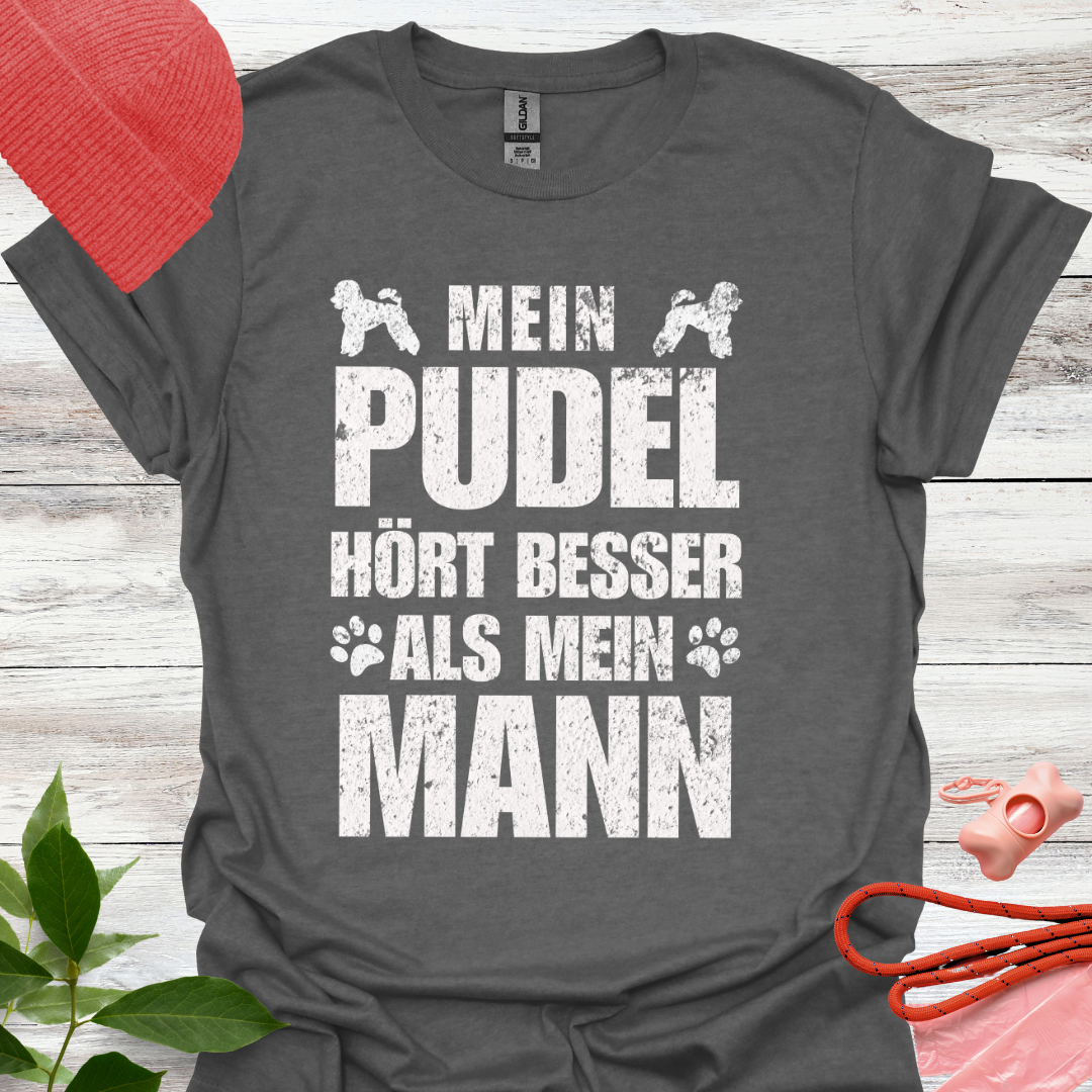 Lustiges T-Shirt für Pudelliebhaber, Unisex Softstyle T-Shirt