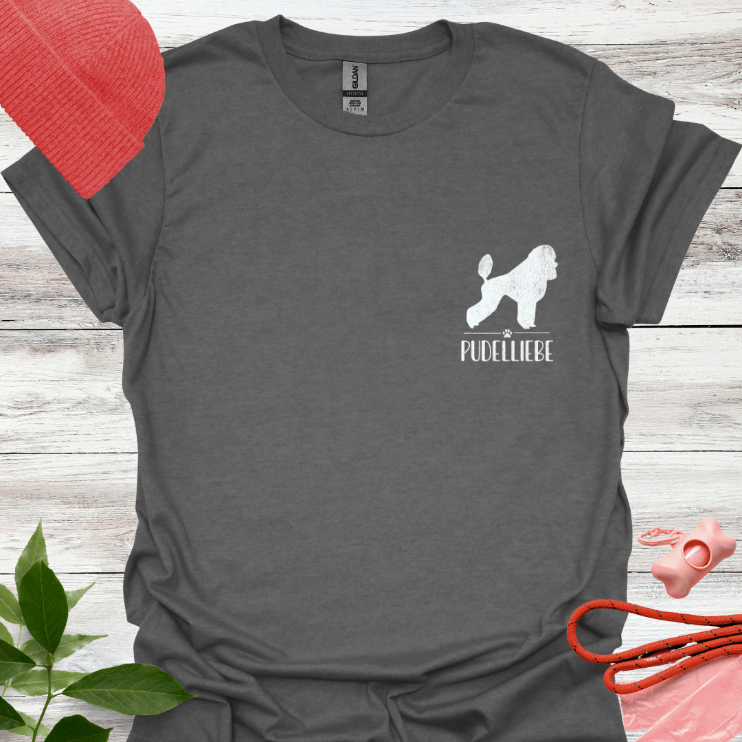 T-Shirt für Pudelliebhaber, Pudelliebe, Unisex Softstyle T-Shirt