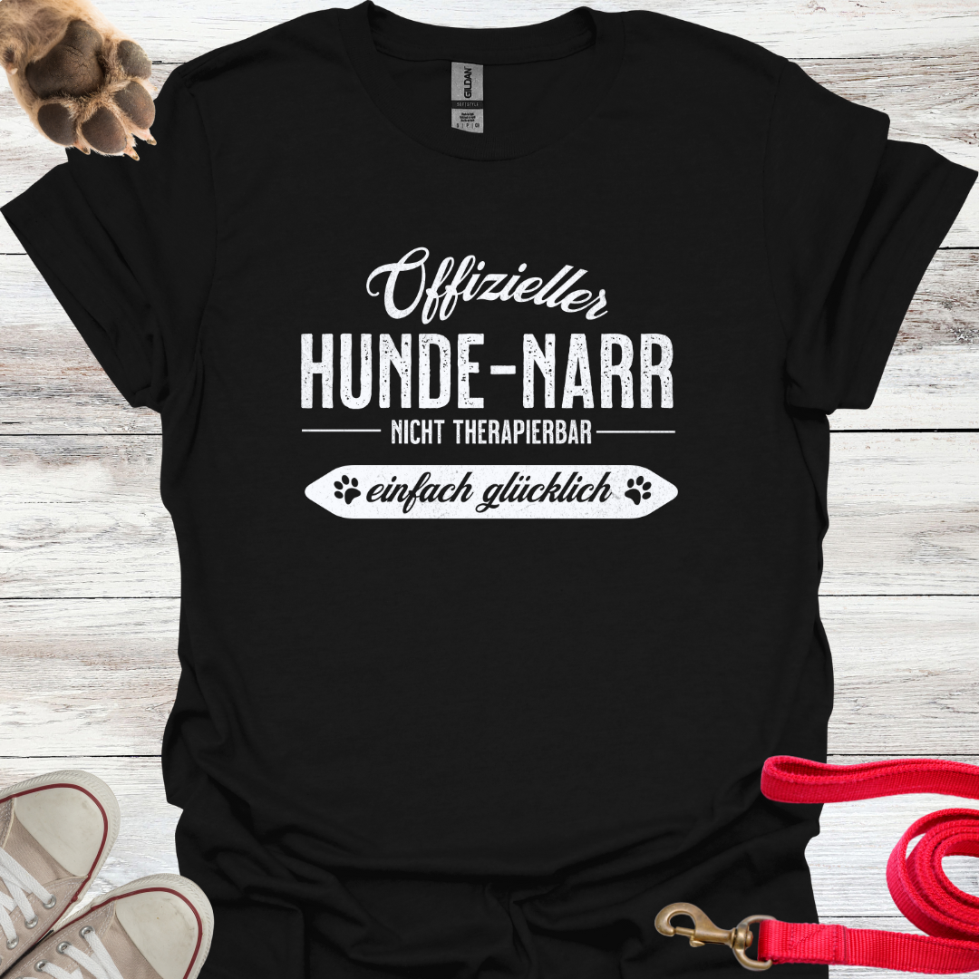Offizieller Hunde-Narr. Lustiges T-Shirt für Hundeliebhaber, Unisex Softstyle T-Shirt