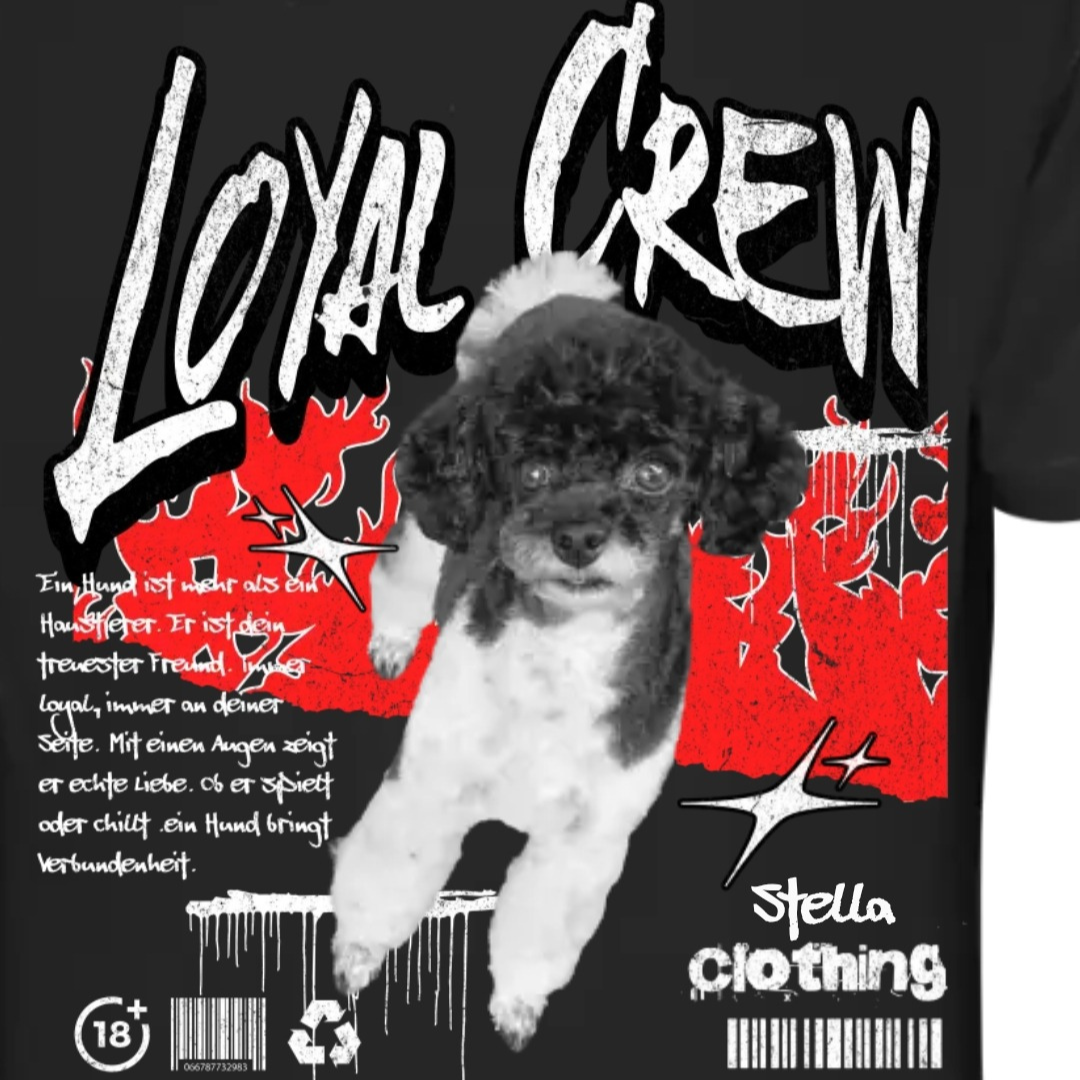 Organic Shirt - Loyal Crew - personalisierbar - Organic Shirt