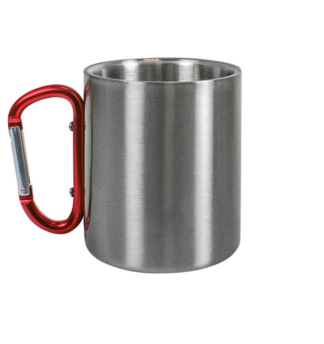 Camping- und Wandertasse für Hundeliebhaber- personalisierbar - Edelstahl Tasse