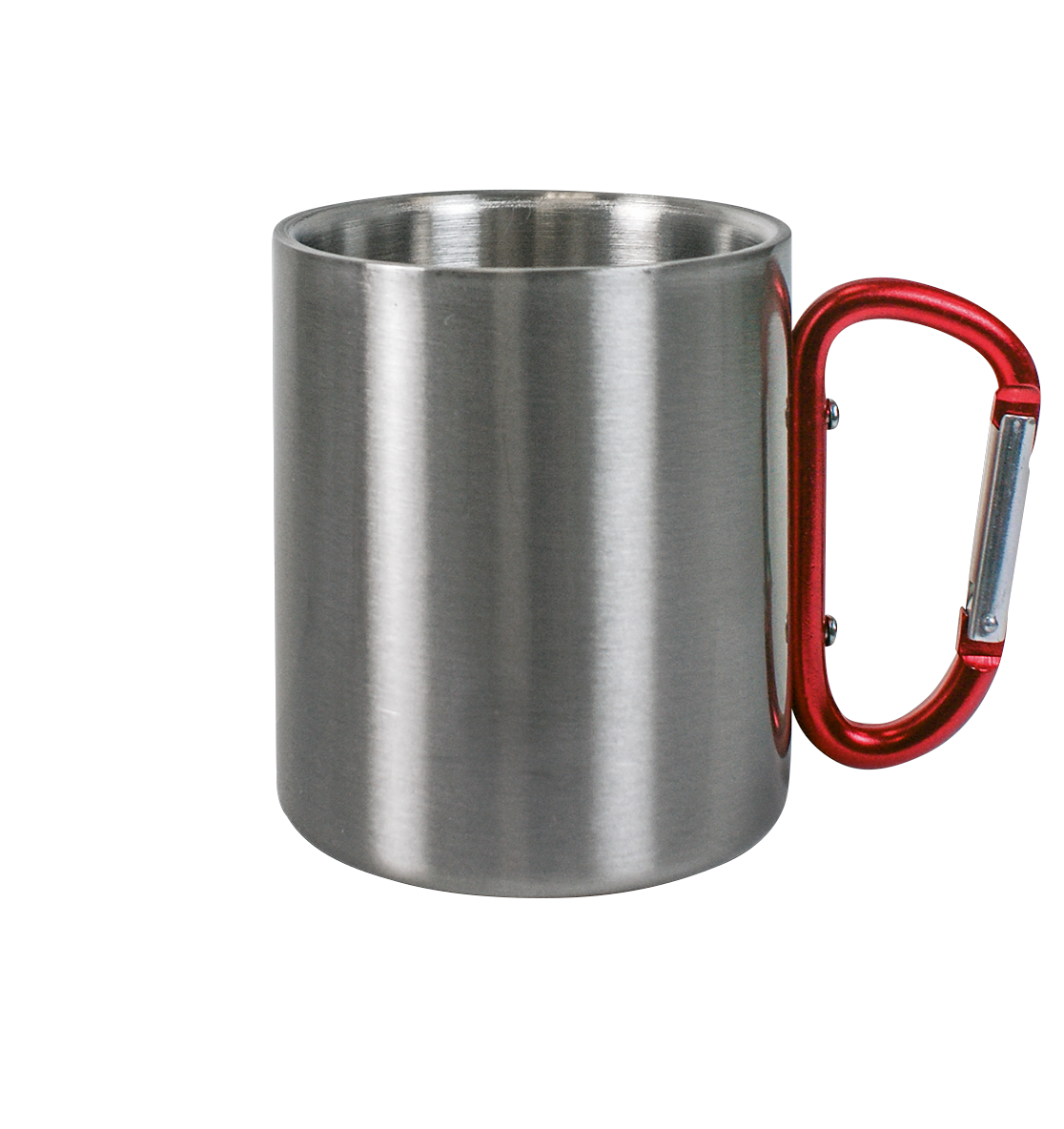 Camping- und Wandertasse für Hundeliebhaber- personalisierbar - Edelstahl Tasse
