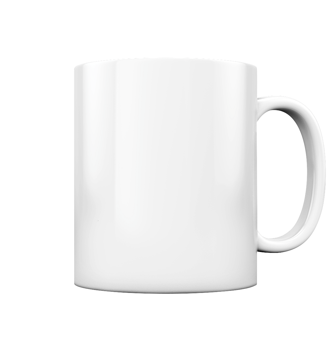 Personalisierbare Tasse Hand und Pfote - Tasse glossy