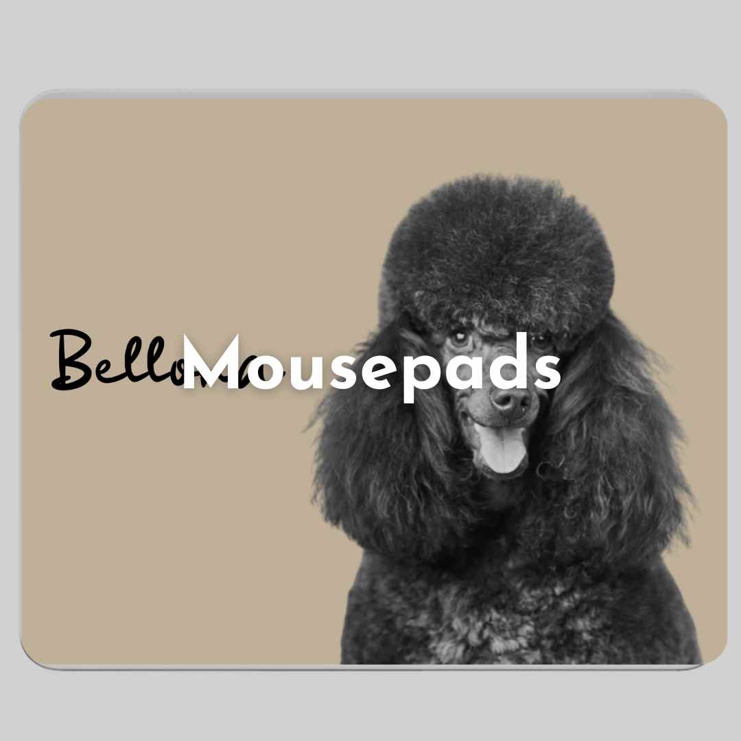 Individuelle Mauspads mit Hundemotiv