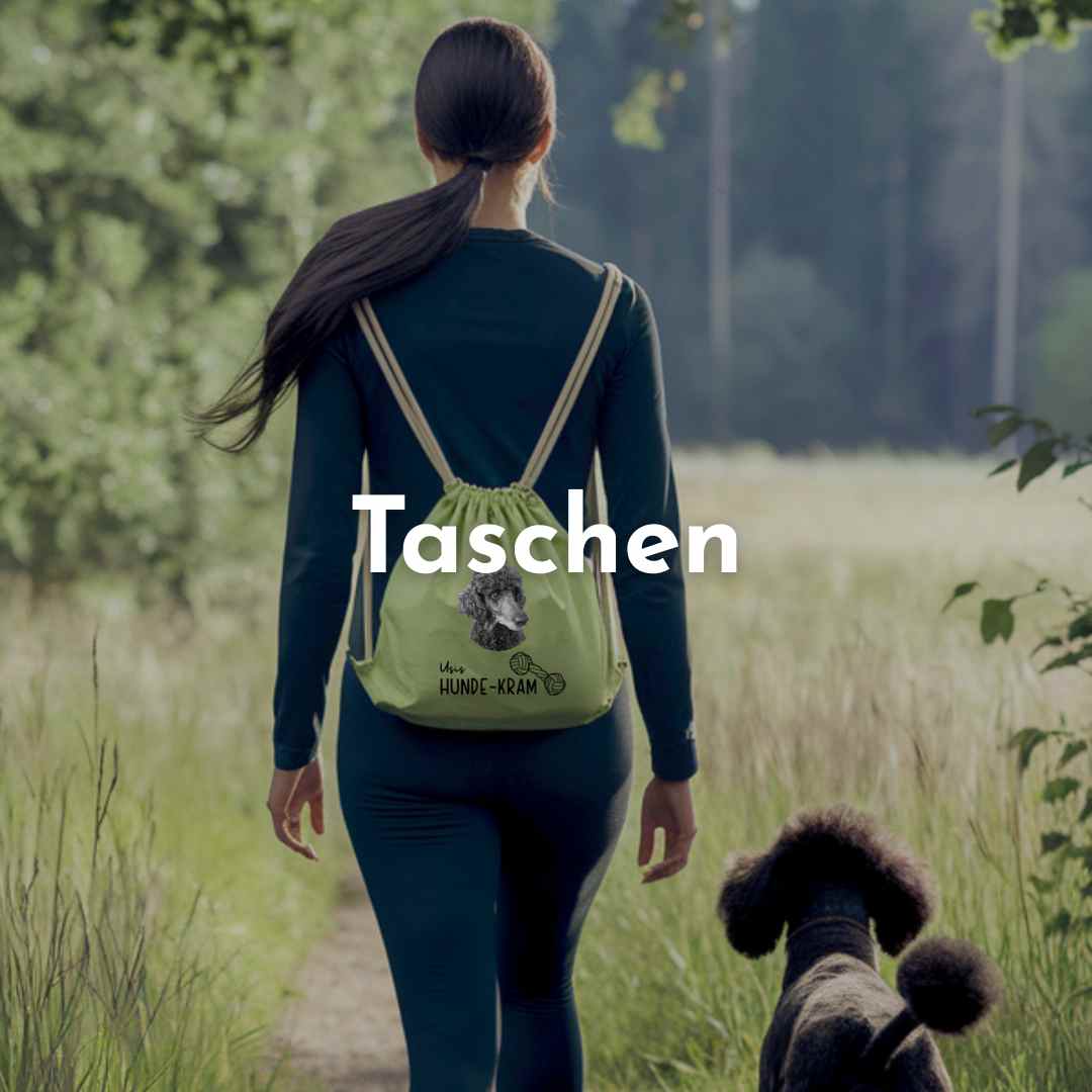 Taschen und Rucksäcke mit Hundemotiv