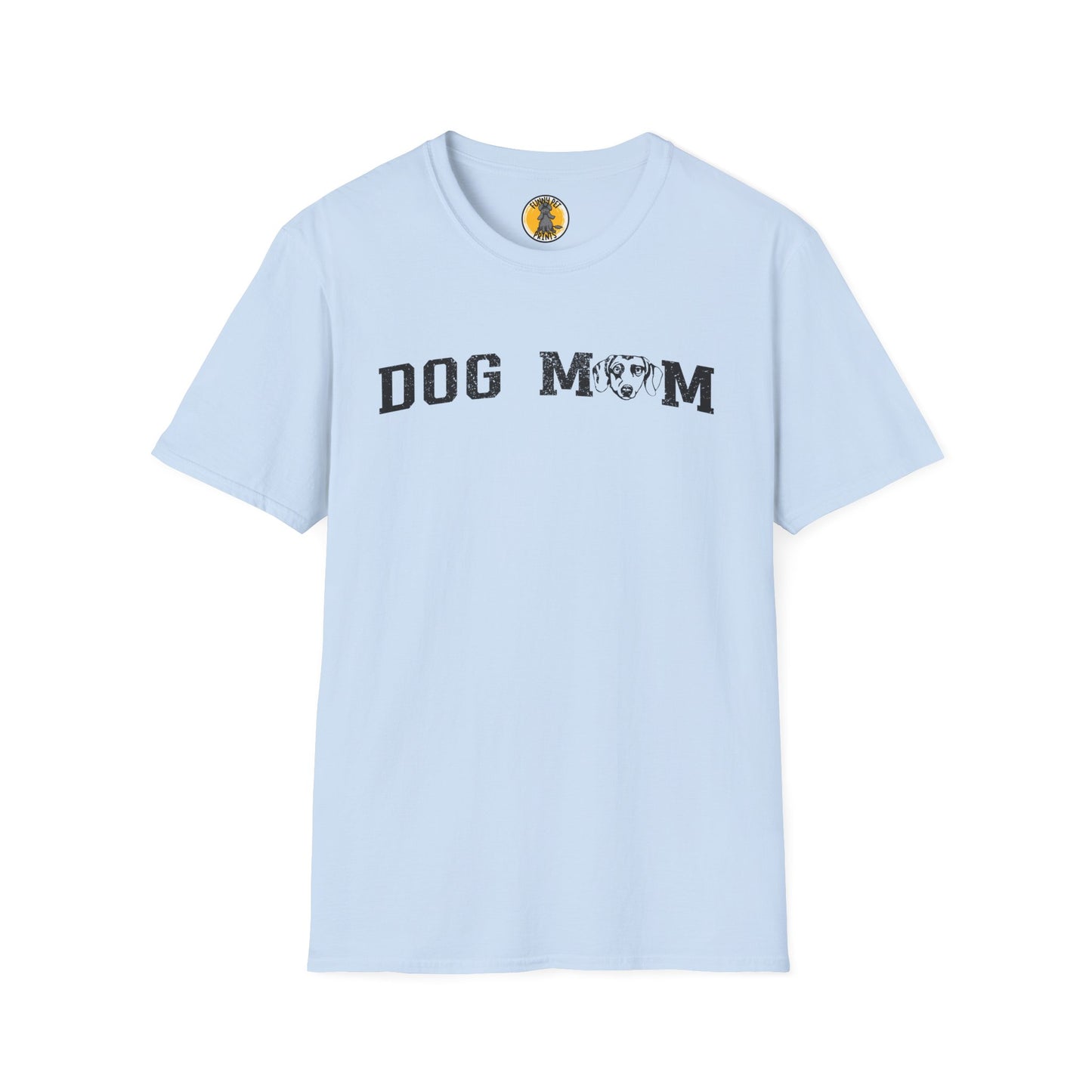 Dackel Dog Mom Unisex Softstyle T-Shirt - Perfekt für Dackelmamas