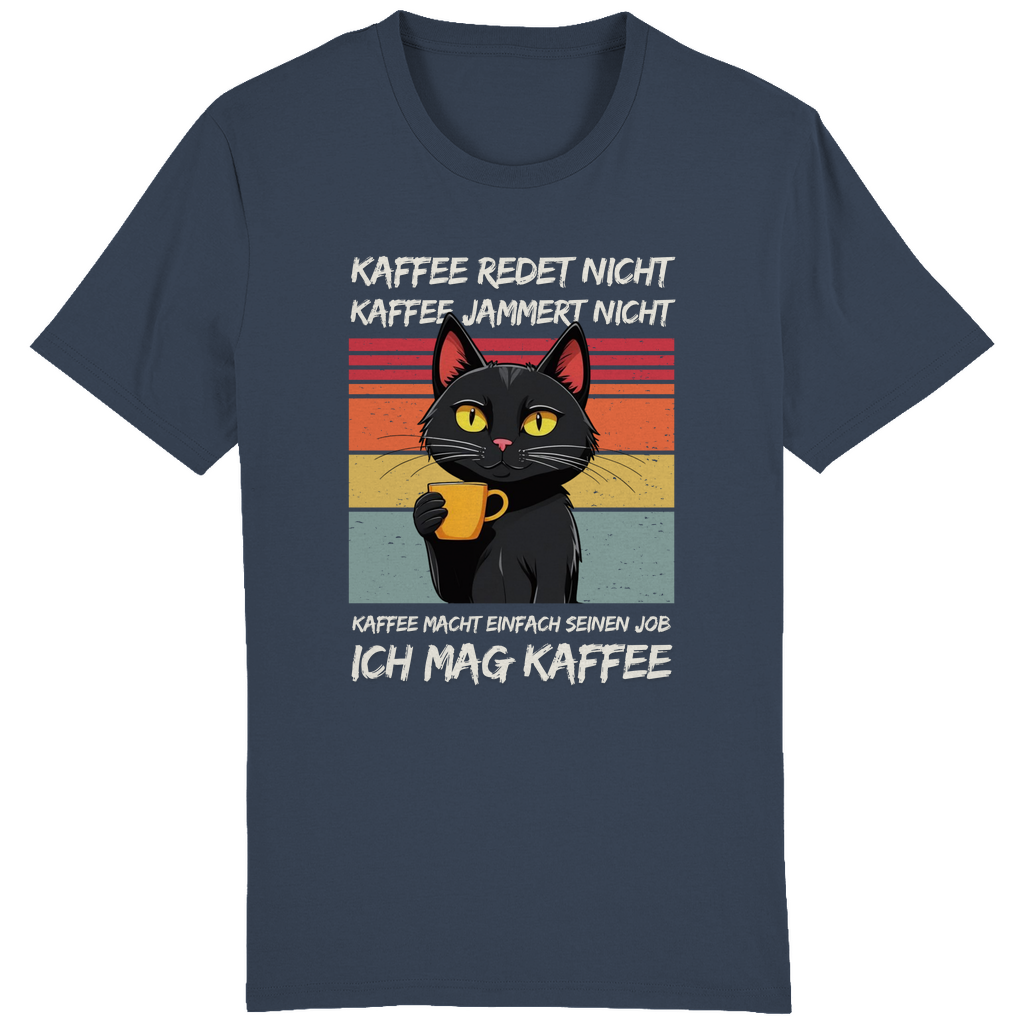 ST/ST Creator T-Shirt Lustiges Katzen T-Shirt für Katzen- und Kaffeefreunde