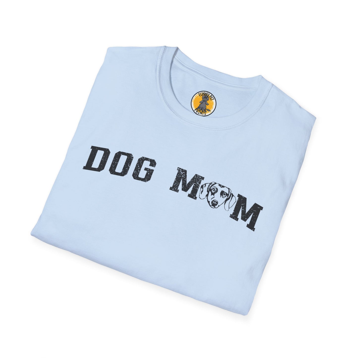 Dackel Dog Mom Unisex Softstyle T-Shirt - Perfekt für Dackelmamas