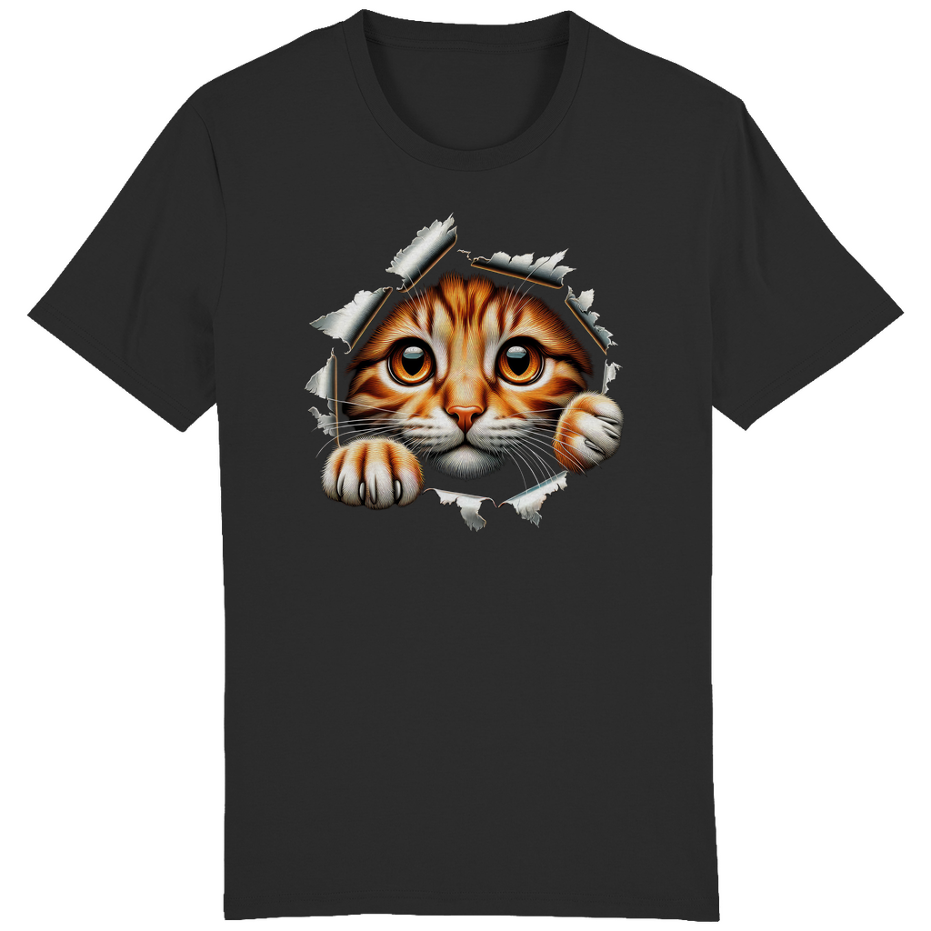 ST/ST Creator T-Shirt Katze Riss