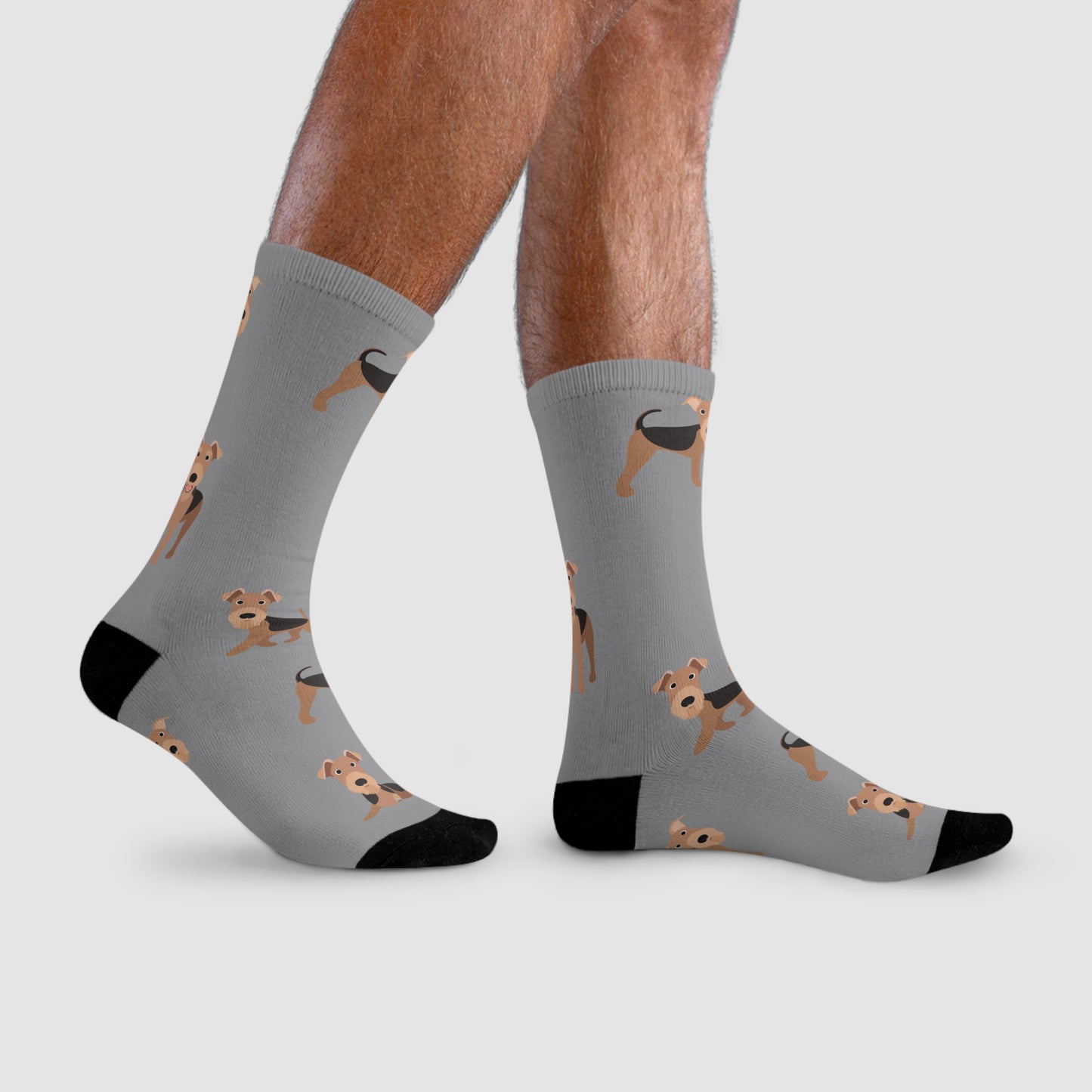 Airedale Socken, Sublimation Crew Socks (EU)