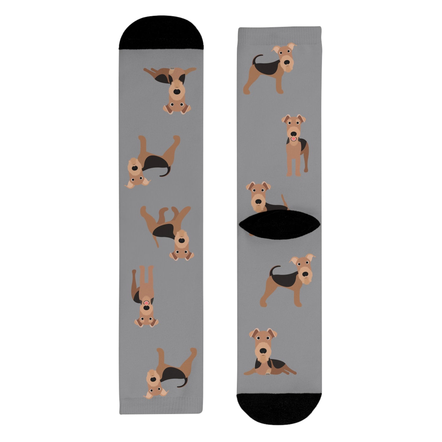 Airedale Socken, Sublimation Crew Socks (EU)