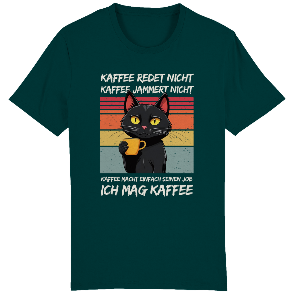 ST/ST Creator T-Shirt Lustiges Katzen T-Shirt für Katzen- und Kaffeefreunde