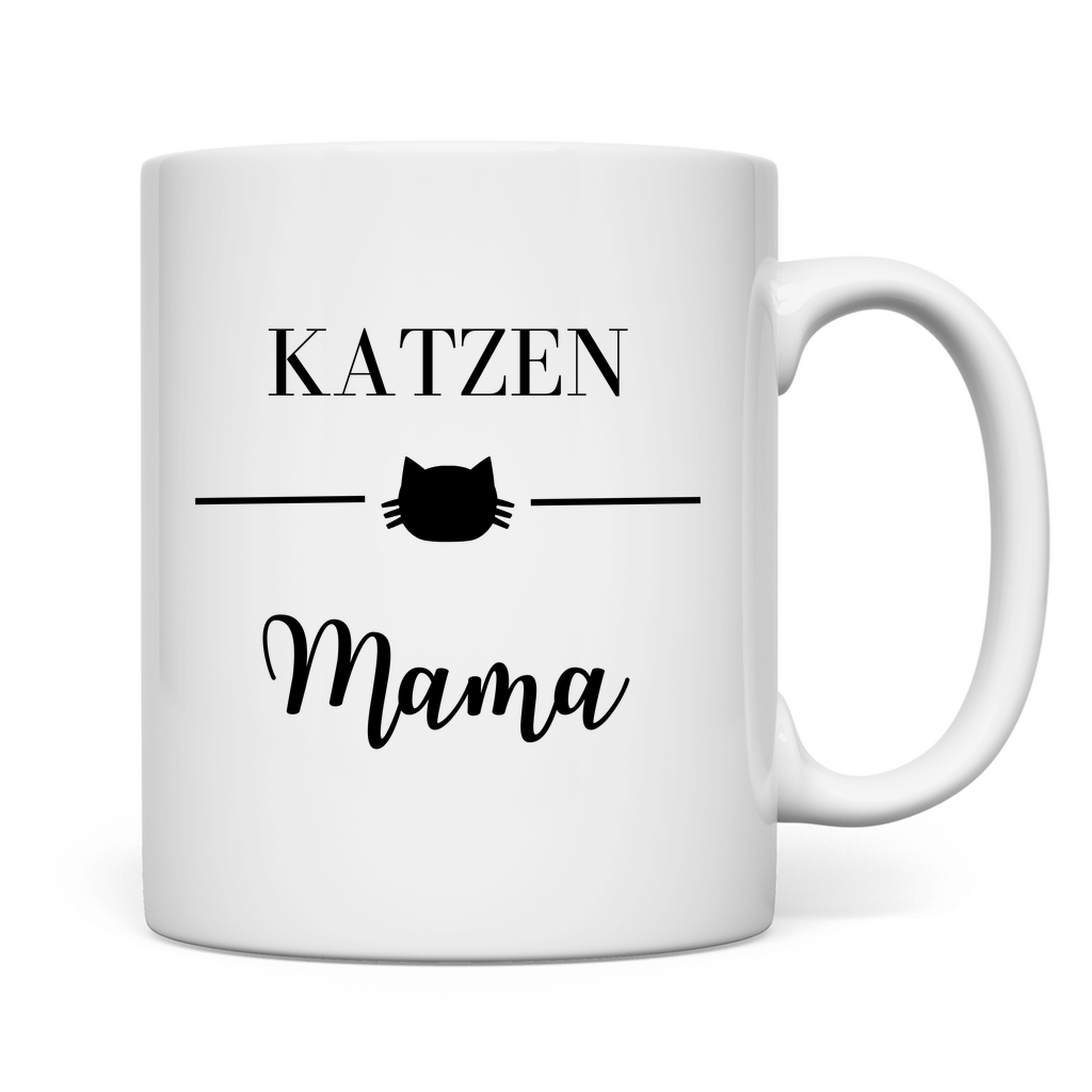 Tasse Katzen. Mama